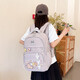 Leichte Kinderbelastung Reduzierung Eins, zwei, drei Grundschüler Schoolbags für die sechste Klasse große Kapazitätsrucksäcke für Wirbelsäulenschutz Mädchen Rucksack Lila Lila