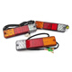 Litian Forklift LED three-color rear taillight A30/NC9717 brake steering reversing light 12V24VA/XR3-10T brand matching model/only