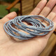 Adult hair rope four-in-one basic hair tie rubber band simple hair tie ponytail hair rope student hair accessories four-in-one head rope 10 pieces mixed color