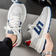 Changxiang Huili men's shoes for men's summer new mesh breathable casual board shoes for students' sports running shoes thick-soled dad shoes RF-1853 white 41