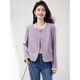 OEMG Internationaler First-Line-Marke Xiaoxiang Style Kurzjacke Frauen Frühling 2025 Neue Temperament Celebrity Mode High-End French Top Purple M