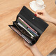 YUYULA cowhide women's wallet large capacity clutch bag long multi-card coin wallet light luxury wallet birthday gift