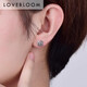 Blooming Love Platinum Earrings PT950 Women's Platinum Earrings Diamond Earrings PT999 Perkin Earrings Gold Earrings Earrings Earrings Earrings Earring Sticks Engraving Contact Customer Service Single Shot Not Delivered