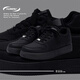Global men's shoes, inner height enhancement, white shoes, thick sole shoes, men's HY096-G, all black (inner height increase) 42 (260mm)