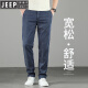 Jeep Spirit Tennis Jeans de jeans para hombres Pantalones rectos sueltos delgados 2025 NUEVO SUMMER ICHA SELD PISTANTES MENOS AZULES LIGRES 9767 40