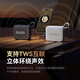 AIWA AH-17 Small Gold Brick [Tarjeta Flash USB de soporte Tarjeta Flash Tarjeta TF] Altavoz Bluetooth Portable Portable Wireless Surroomed Home Desktop Outdoor Audio Player impermeable Negro