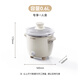 Tianji (TONZE) electric stew pot, electric stew pot, baby porridge pot, bb pot, soup pot, stew pot, porridge health pot, household push-button mini stew pot DDG-07DAD2 0.6 liters