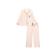 Victoria's Secret (Victoria's Secret) Yang Mi et Tian Xiwei Moonlight Silk Silk Silk dames pyjamas Set Summer Contrôle de maison Cadeaux cadeaux Cadeaux