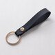 Keychain en cuir Keychain Keychain en cuir pendentif en cuir Business Gift Supplies en cuir Corde clés Black 2 Pieces