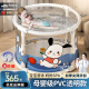 XIHA Natación Baby Bucket de natación Uso en el hogar 0-3 AÑOS Niños recién nacidos Extra Gran Piscina Baño Baño Baño Bucket Plegable [Visible ultra grande-transparente] Modelo básico
