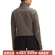 Lululemon Color Couleur à fermeture éclair collier de support brossé Veste de mode de couleur unie mince des femmes Cabean marron / cobn One Size 2