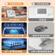 
Xiaomi Youpin Electronic Digital Display Temperature and Hygrometer Indoor Household Baby Clock Wall-mounted Mini Accurate Alarm Clock Thermometer 1047 Upgraded Smiling Model Upgraded Movement Accurate Measurement