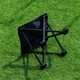 Popular chairs, stools, small chairs, outdoor fishing chairs, horse stools, convenient and multi-functional ultra-light four-corner stools, horse stools, outdoor stools-maple leaf blue