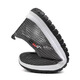 
One-foot summer hollow mesh casual shoes super soft sole large mesh mesh men's shoes breathable non-slip wear-resistant men's shoes breathable men's net-black 41