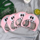 Sanqihu 14*14 biscuit bag plastic pastry bag self-adhesive bag self-sealing bag bread bag underwear bag clothing bag 14*14066 pink kitten