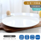 Porcelain Xiake Pure White Super Large Plate Extra Large Ceramic Bone Porcelain Hotel Western Restaurant Steamed Fish Plate Chop Pepper Fish Head Round Deep Dish 1416 12-inch Moon CD 1 pc 31.6cm