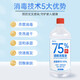 Yishujing 75% Alcohol Disinfectant Spray Skin and Clothing Sterilization Ethanol Hand-Free 75 Degree Alcohol Home Room 500ml*2 Bottles Free 1 Nozzle + Watering Bottle