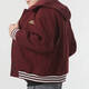 
Adidas official ship store men's jacket new windproof loose casual top CNY hooded jacket sportswear IT0210 red M