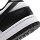 Nike (Nike) Dunk Low's Men's Retro Board Chaussures Rubber Sole Low Top Light Amortification DD1391 100 Blanc / Noir / Blanc 40.5