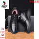 
Western Region Camel (VANCAMEL) high-end brand men's shoes cotton shoes new winter plus velvet warmth thickened non-slip dad's shoes genuine leather high-top leather shoes Camel brand ordinary wool cashmere 9877 black Camel brand 38 Camel brand