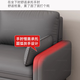 Luolaibao simple small apartment sofa bedroom sofa apartment hotel rental room seating area sofa small three-seat cat claw leather