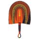 BEYZKRoomology imported from Africa Ghana hand-woven straw woven fan ins color decorative fan BGF-12352