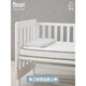 Boori crib independent pocket spring mattress coconut palm latex mattress baby spine protection mattress white 100x200cm (14cm thick) independent pocket spring