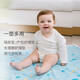 Nest Designs Baby Urin Septum wasserdicht und waschbares Neugeborenen-Baby-Windel- und Sommerwindelpad für doppelseitige Mittsommer-Serie S-Code (60*80 cm)