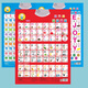 Baby Chinese Pinyin Audio -Schnappschüsse für frühe Bildung Kinder frühkindliche Stimme Alphabet Phonetisches Lernen Artefakt Aoe Wandaufkleber Pinyin + chinesische Charaktere + Englisch
