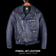 PJL Men's Color Sheepskin Motorcycle Japanese Retro Distressed Harley Short Motorcycle Harley Leather Jacket J22 Sheepskin Jacket Gray S (120Jin Jin is equal to less than 0.5kg)