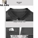NLMN Summer NUEVO Camisa de manga corta de seda de seda de hielo Juego de moda de moda masculina informal transpirable y fresco pantalones medianos de dos piezas Set de dos piezas M 170 80-100Jin [Jin equivale a 0.5 kg]
