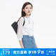 S.DEER圣迪奥夏季时尚百搭潮流女装肌理拼接长袖针织衫S222Z3519 本白/9B M 165