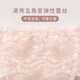 Huagoer Blue Label Japanese Lace Mid-Low-Wait Briefs Underwear Women WP3523 Tender Pink 1 L (165/95)