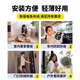 摄像头家用手机远程360度无死角夜视无需连WiFi免插电高清监控器 黑色-超清【免电免网】 32g录像