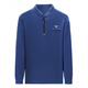 Falamone; FALAMONE half-zipper stand collar long-sleeved T-shirt men's spring and autumn trendy pure cotton casual base shirt top 6625 deep blue x L 170120-140Jin [Jin equals 0.5 kg]