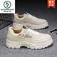 
Woodpecker 2025 autumn new casual sports shoes men's shoes heightening shoes white shoes dad shoes breathable white shoes trendy winter HY1289 black and white 40
