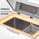 Yishang Yishang/YisHhang Super Tiefe Temperatur Gefrierschrank minus 60 Grad - 70 Minus 80 kommerzielle Thunfisch -Meeresfrüchte Edelstahl Kurzkapazität Schnellgefrierter Haushaltsfrequenzumwandler Silent kleiner Gefrierschrank [-65] 695L/Vollkupferrohr/importierter Kompressor