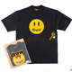 Lee Kids Smiley Face Justin Bieber Drewicon Love Patrón de oso Ronda Redonda Reductor manga de mangas cortas Hombres y mujeres 1278 S