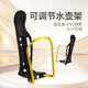 MI Xiaomijiao bicycle water cup holder kettle holder adjustable enlarged bottle plastic aluminum alloy mountain bike drink milk tea universal black (aluminum plastic adjustable type)