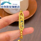 Chi Ling's new Chinese-style Phoenix Laiyi hand bracelet, sand gold bracelet, inherits the ancient method of versatile and simple gold beads, national fashionable women