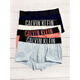 Calvin Klein US CK Counter Calvin Klein Low Taille Polyester Stoff Schnell trockne glatte, atmungsaktive Boxer Unterwäsche NB1047 001-Black XL