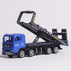Remote control/electric toys Road rescue transport truck Children's sliding toys Plastic car flatbed Road rescue truck/blue C0116