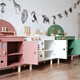Cadeaux d'anniversaire des filles de Yusenyi Toys de cuisine de maison pour enfants Simulation en bois Cuisine Cuisine de cuisine 2-3-6 ans