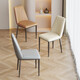
Every year, the dining table and chairs are light and luxurious. Home dining chairs. Modern simple dining table and stools. Hotel restaurant commercial backrest chair. Crown chair*4-handle Y1047#