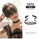 Collection de rideaux de masque pour les yeux Feimu 7678 Pink + Black [Masque pour les yeux + bracelet * 2] 693 All Taille