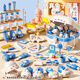 Xidic Simuliertes kleiner Arzt und Krankenschwester spielen Kinderhausspiel Spielzeug Medizinischer Stethoskop für Jungen und Mädchen 3-6 Jahre altes Geschenk
