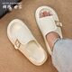 Neue High-End-Outdoor-Kleidung im Freien im Outdoor-Sommer-Anti-Rutsch-Anti-Odor-Dickdickdicke Sandalen weiße Sportstrand Milky White 38 (240 mm) können zum Waten verwendet werden