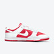 耐克（NIKE）男鞋Dunk Low Retro反转白红 男款 防滑耐磨 低帮轻便休闲板鞋 DD1391-600 43