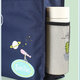 A4 Tutorial Einkaufstasche doppelt eingedickte Doppelschicht Oxford Canvas File Beuteltasche Wasserdichte Auskleidung mit Wasserbecher klein 7371 Große Doppelschichtspeicher Morandi Gray