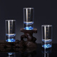Sanqihu Light Luxury White Cup Divider Household Crystal Glass Mountain One-Two-Two Cup Chinese-style Set Blue Mountain One-Two Cup 6-Piece